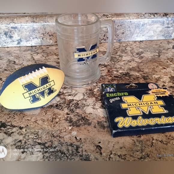 Michigan Wolverines New Man Cave Decor University Of Michigan - Picture 2 of 3